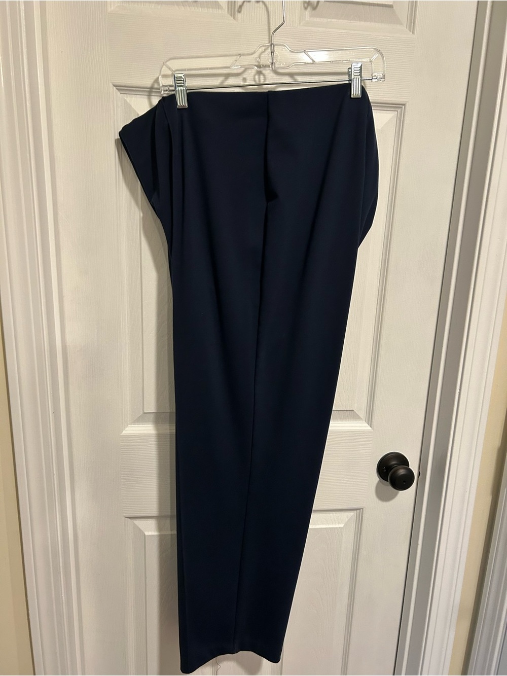 Women’s Navy Dress Pants - Classic Tailored Trousers
